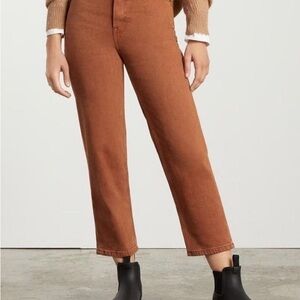 Everlane Rust way high jeans